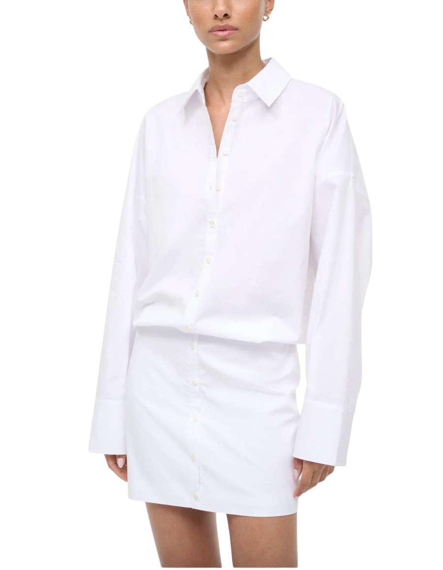 Cynthia dress white