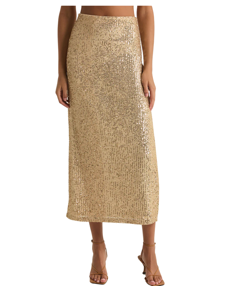 Saturn Sequin Skirt