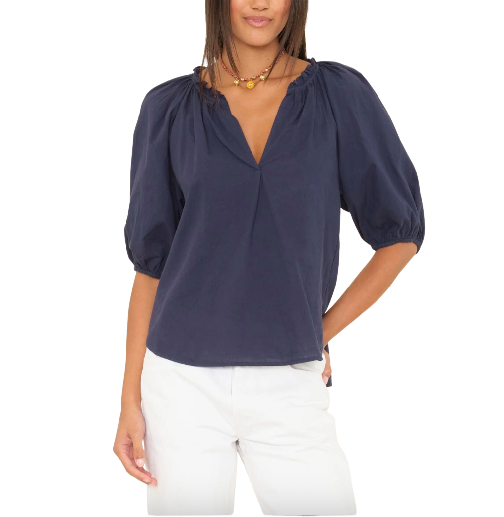 Jules top - navy