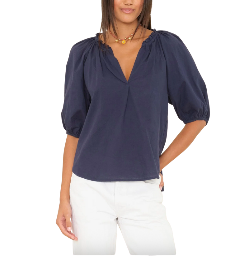 Jules top - navy