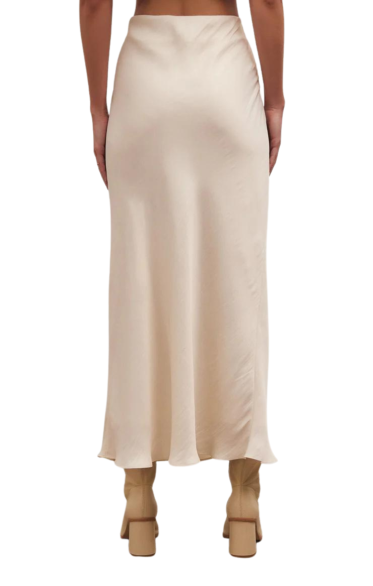 Europa poly sheen skirt