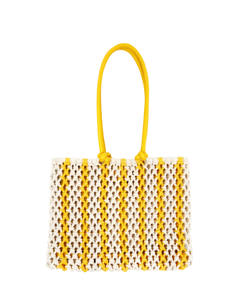 Sandy - snapdragon & cream stripe