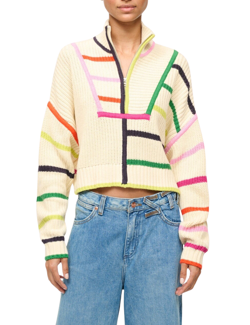 Cropped hampton sweater