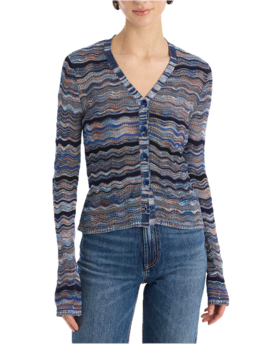 Colleen - navy space dye