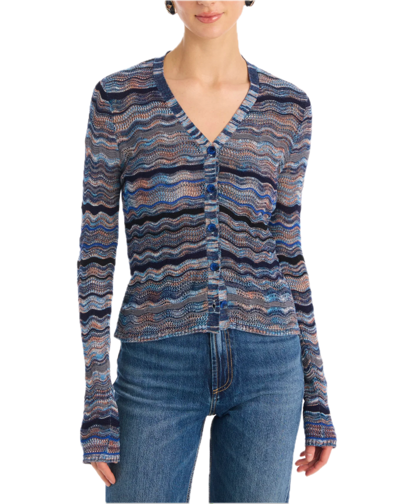 Colleen - navy space dye