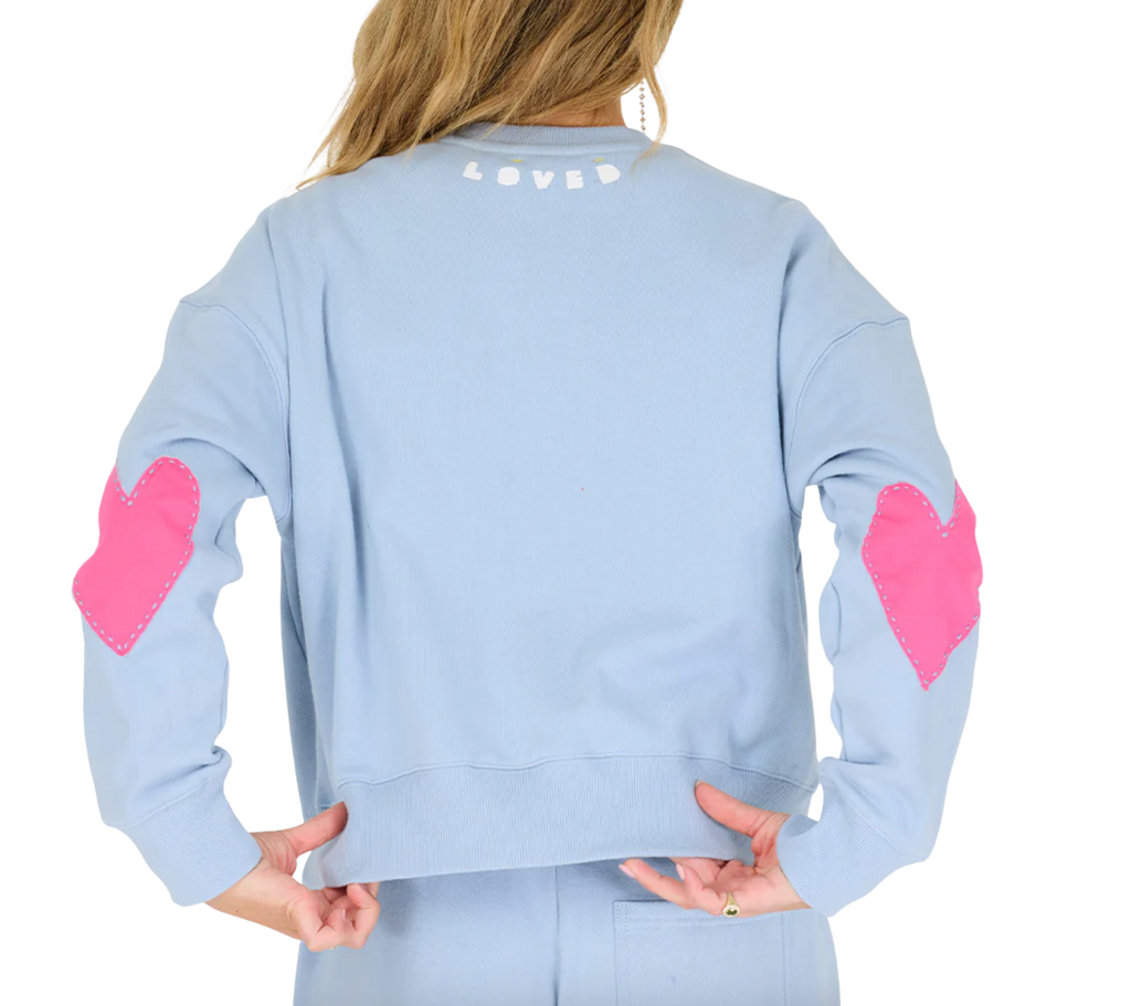Ex-boyfriend sweatshirt - slate blue