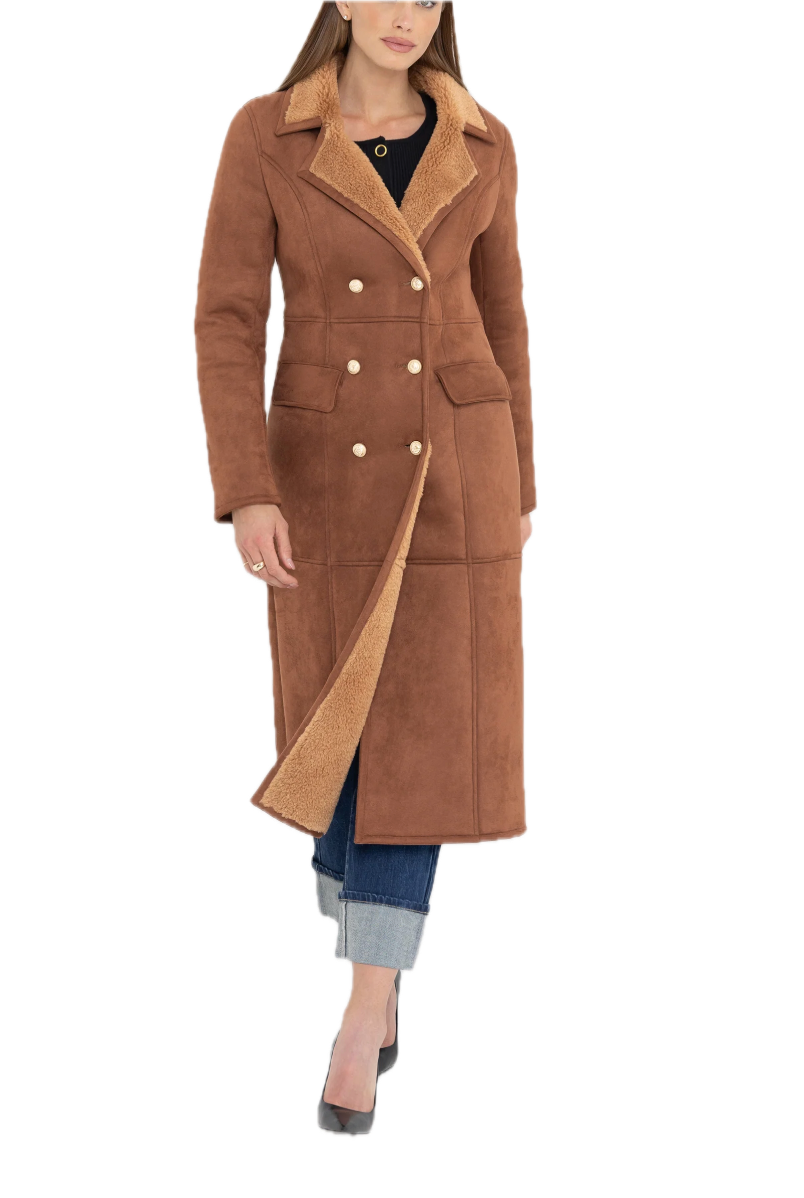 Benton faux shearling