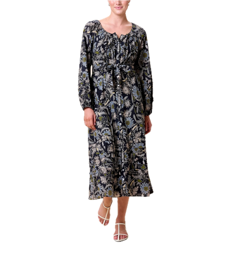 Melinda midi - floral
