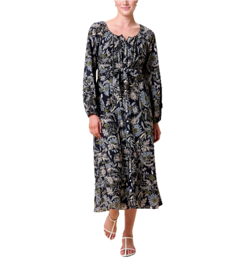 Melinda midi - floral