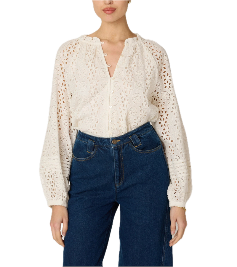 Alicia blouse - ivory