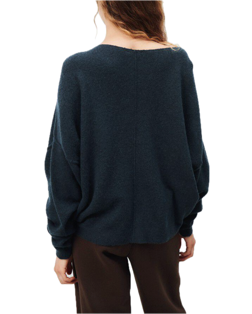 Damsville sweater - navy blue