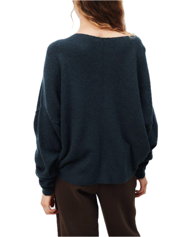 Damsville sweater - navy blue