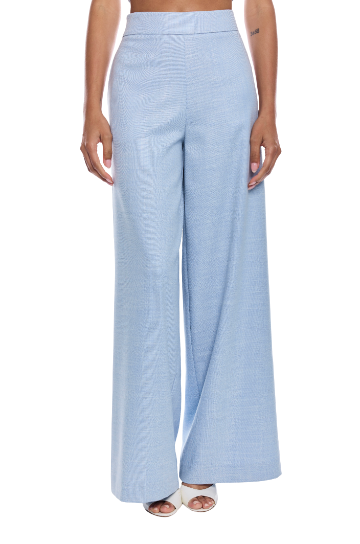 Magda chambray suiting pants