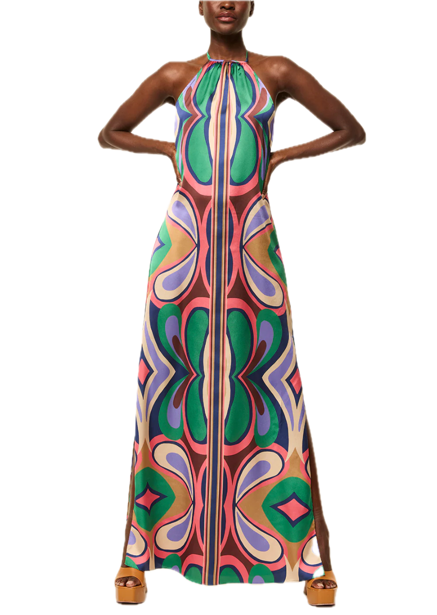 Samantha dress - butterfly mirror