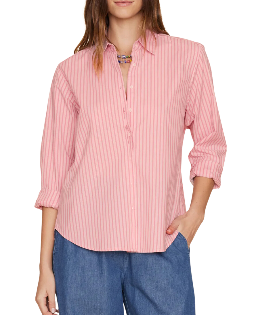 Quinn shirt - cameo rose