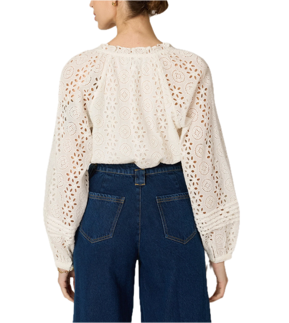 Alicia blouse - ivory