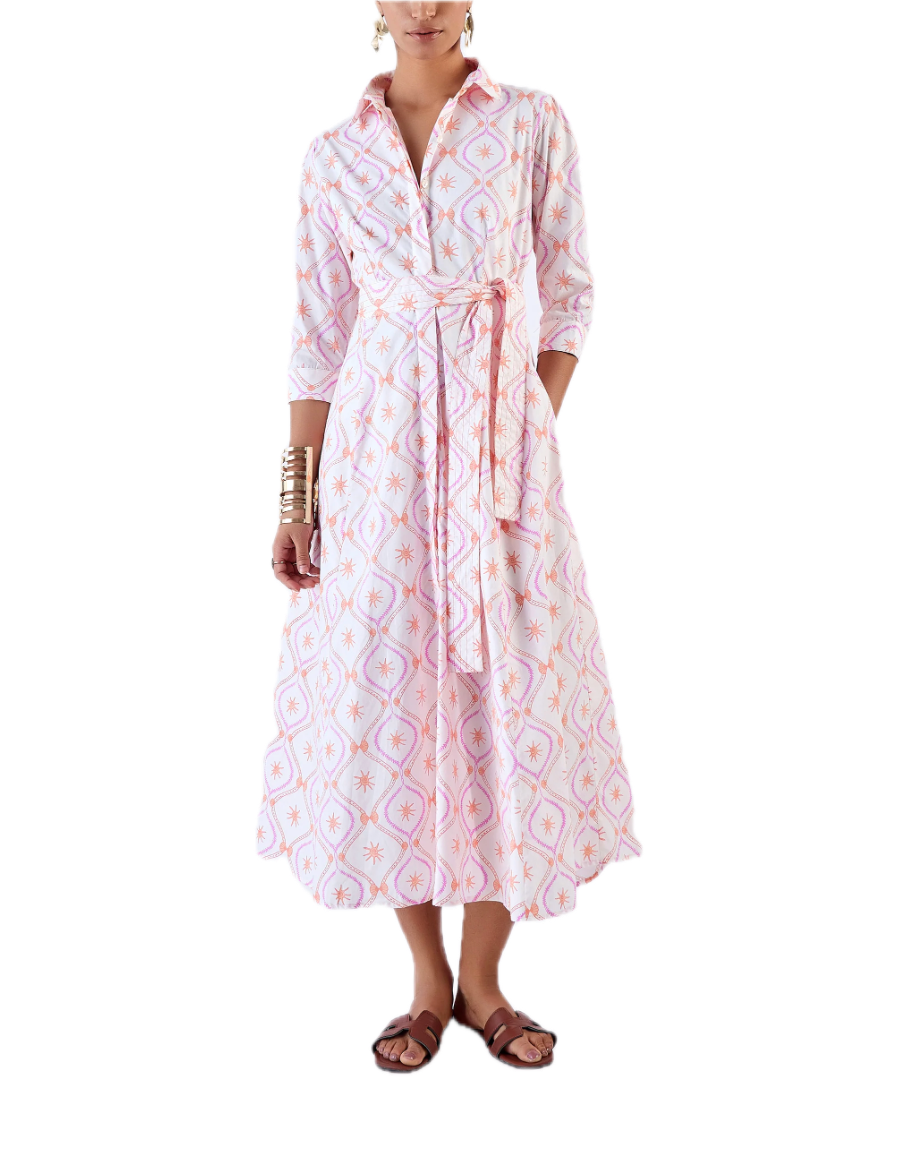 Emily dress - treasures coral