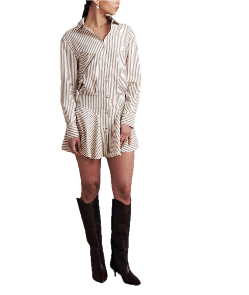 Naeem creme/brown