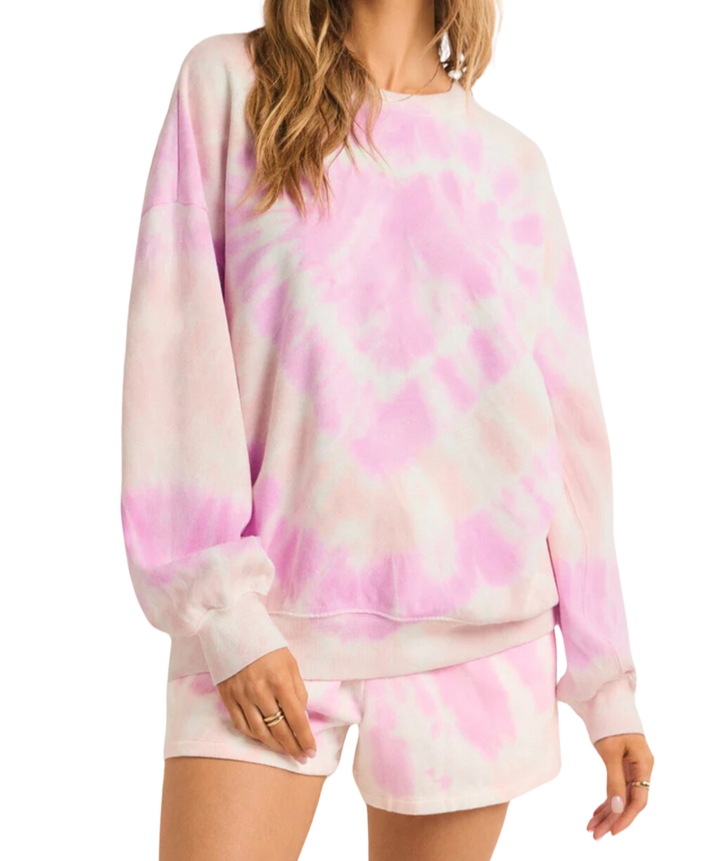 Lovers only tie dye sweatshirt