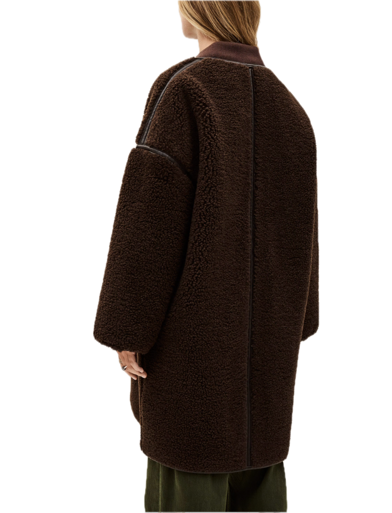 Coat millie - chocolate