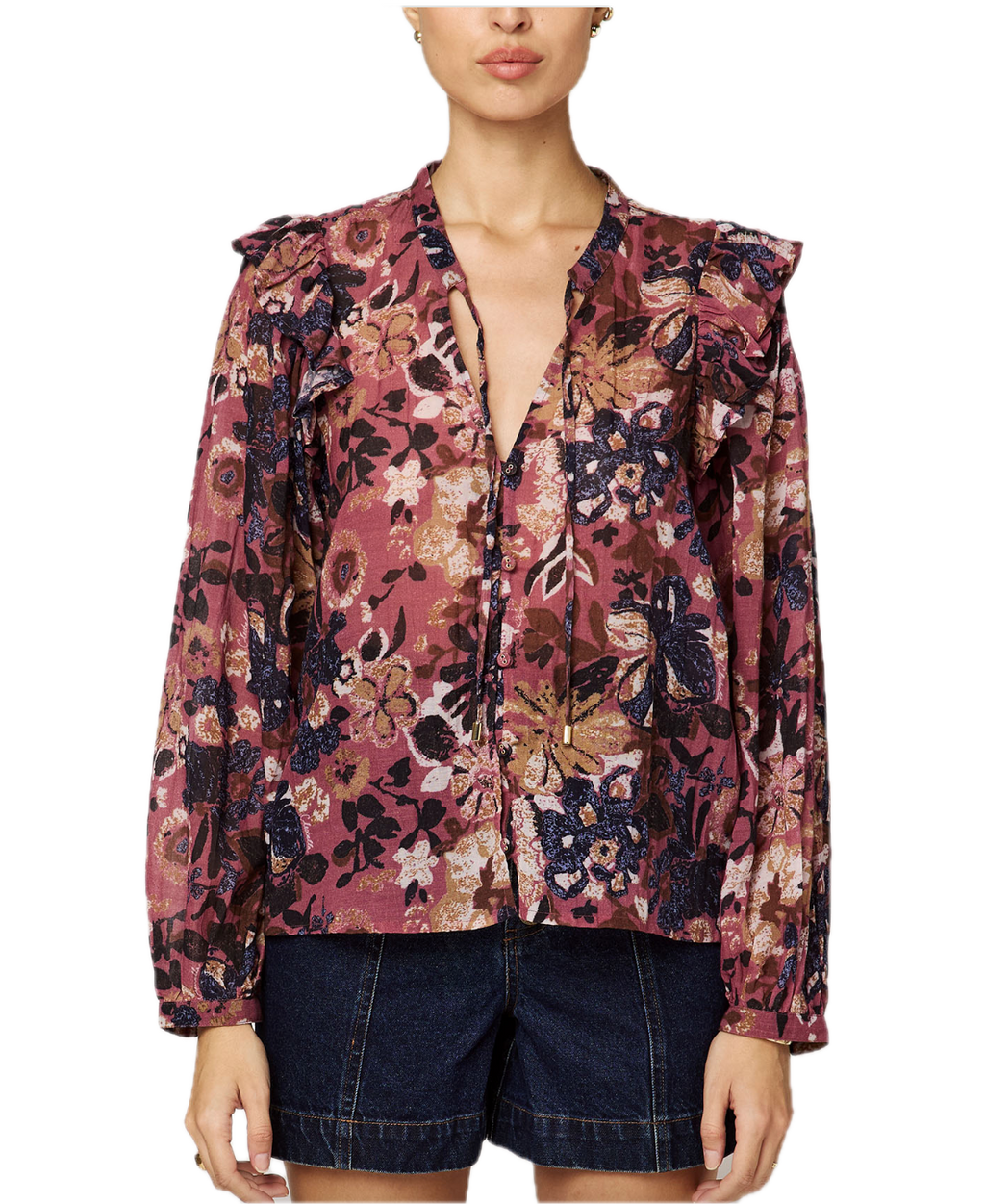 Priya blouse - bergamo print