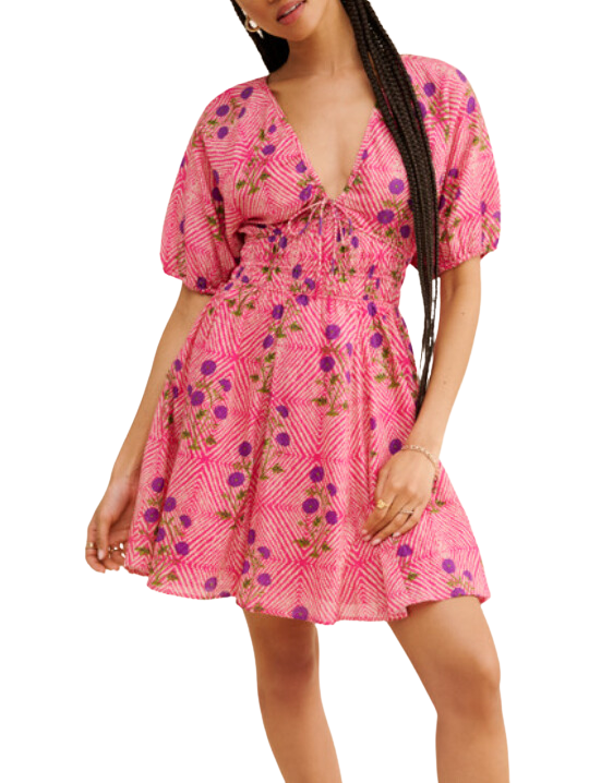 Rollo dress - cerise