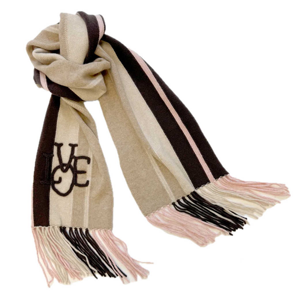 Multi lovego striped scarf - multi