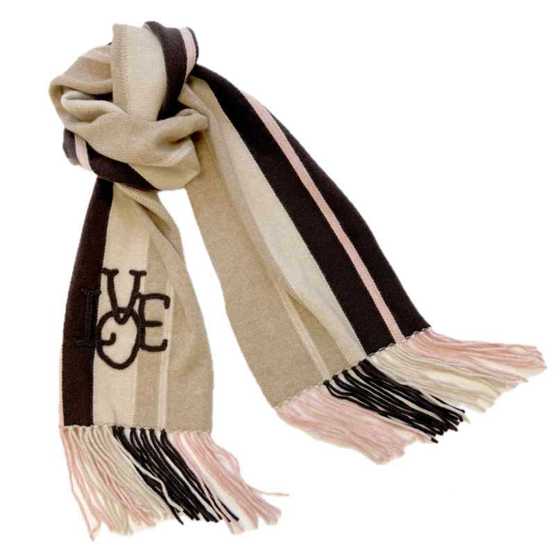 Multi lovego striped scarf - multi