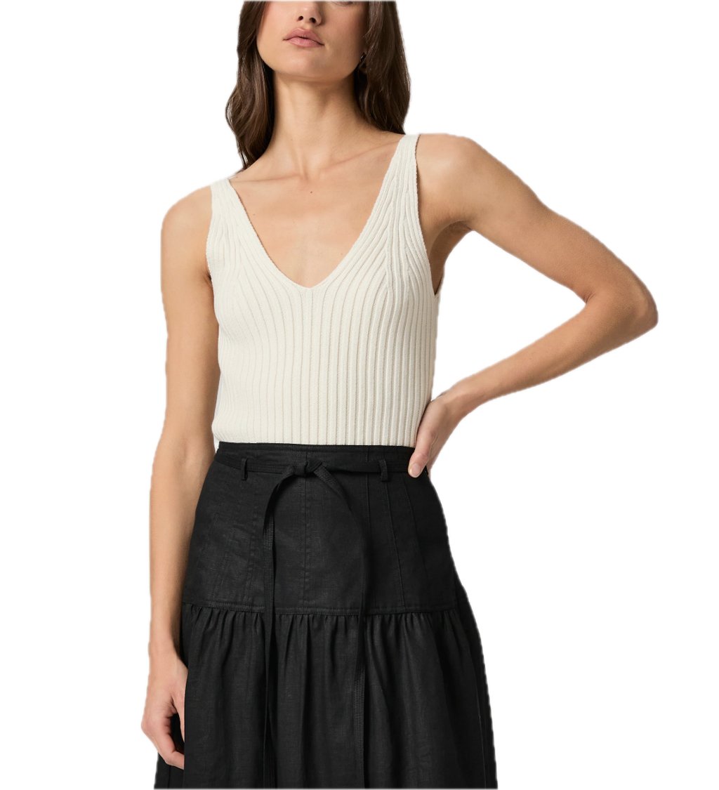 Cherie tank - ivory