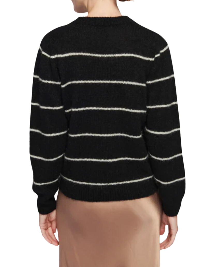 Busy sweater - oreo stripe