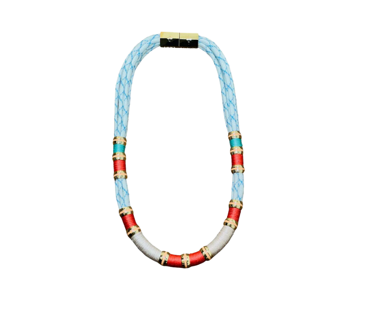 Colorblock necklace