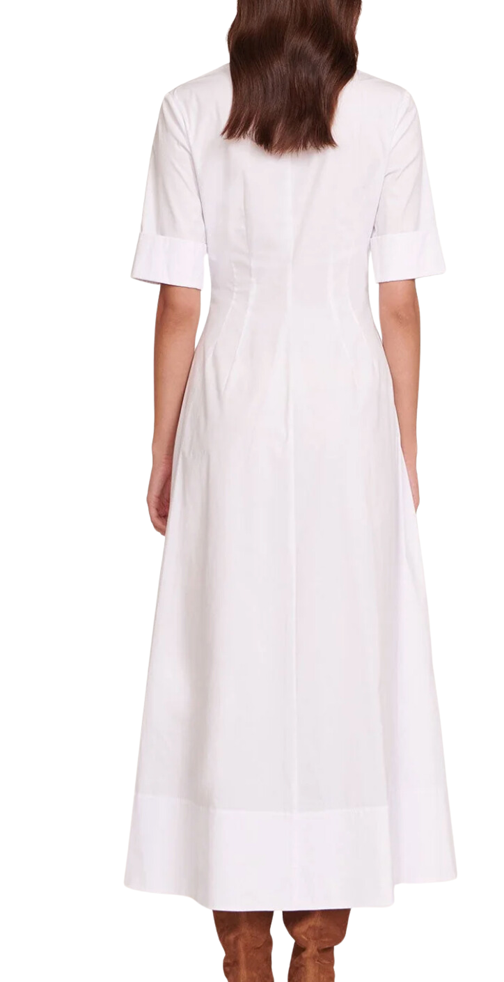 Joan maxi dress - white