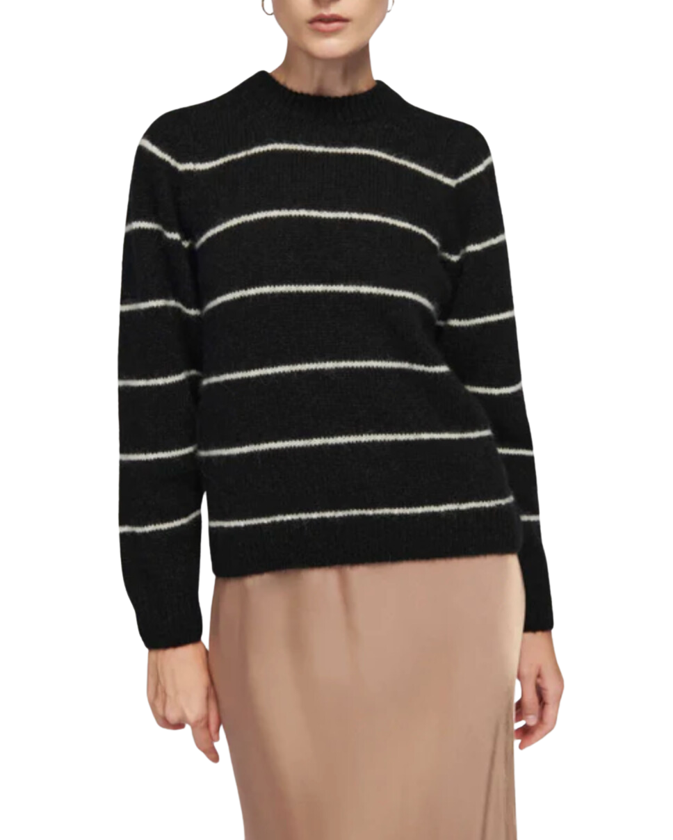 Busy sweater - oreo stripe